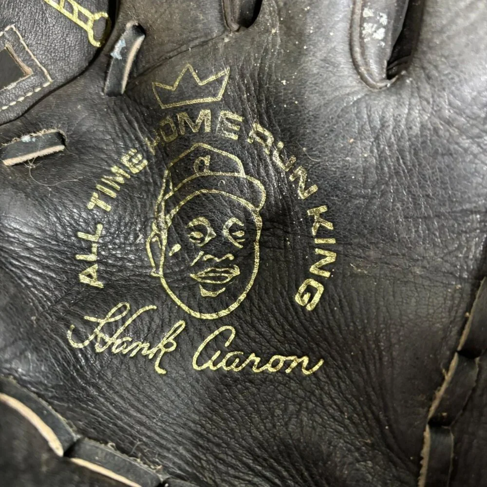 Vintage MacGregor HRKB Hank Aaron All‑Time Home Run King Baseball Glove RHT